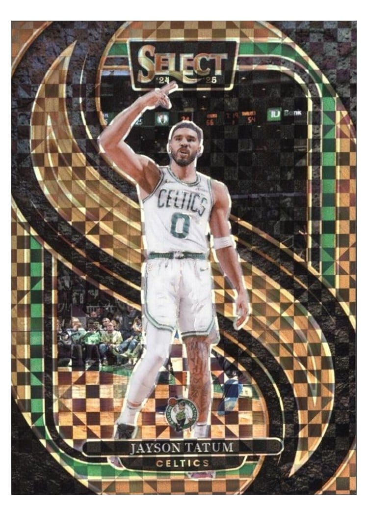2024-25 Panini Select Base Set Jayson Tatum #110 card
