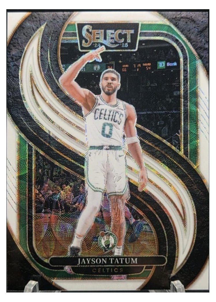 2024-25 Panini Select Base Set Jayson Tatum #110 card