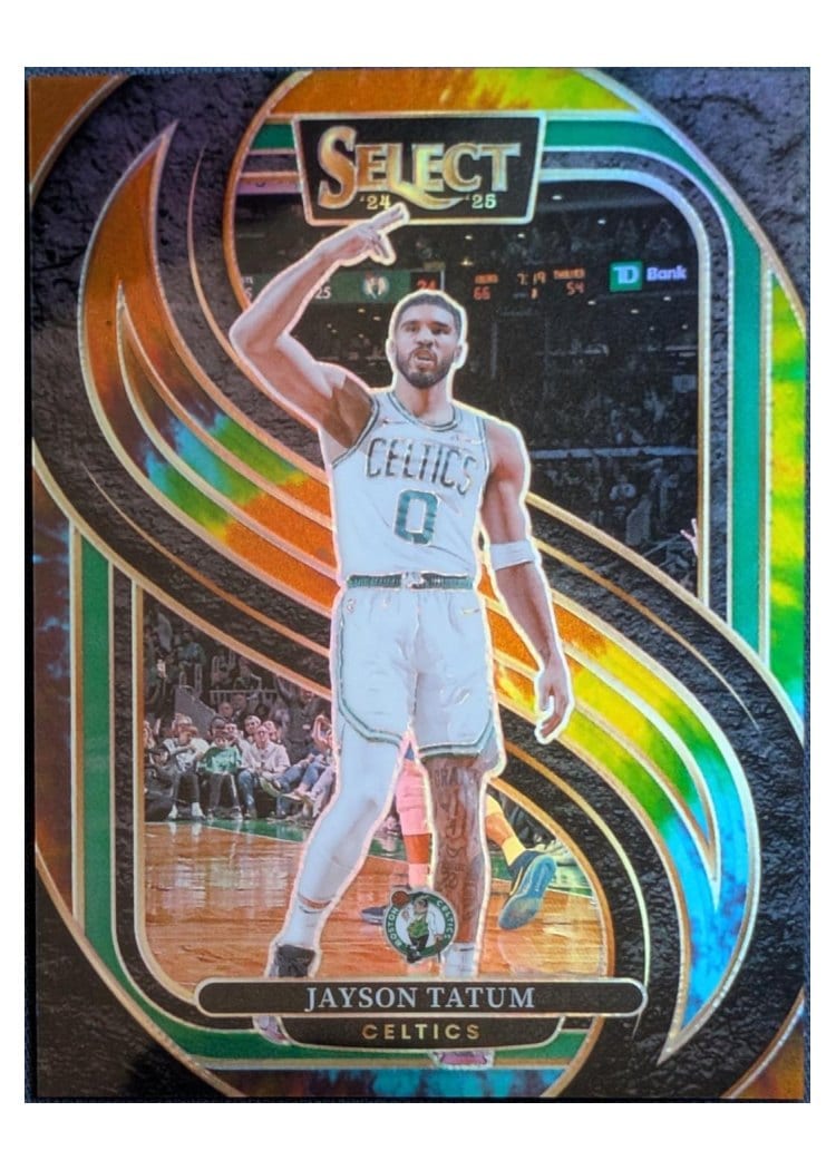 2024-25 Panini Select Base Set Jayson Tatum #110 card