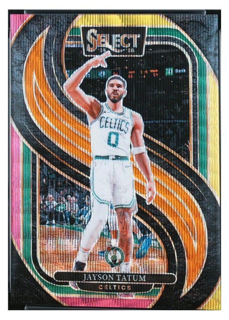 2024-25 Panini Select Base Set Jayson Tatum #110 card