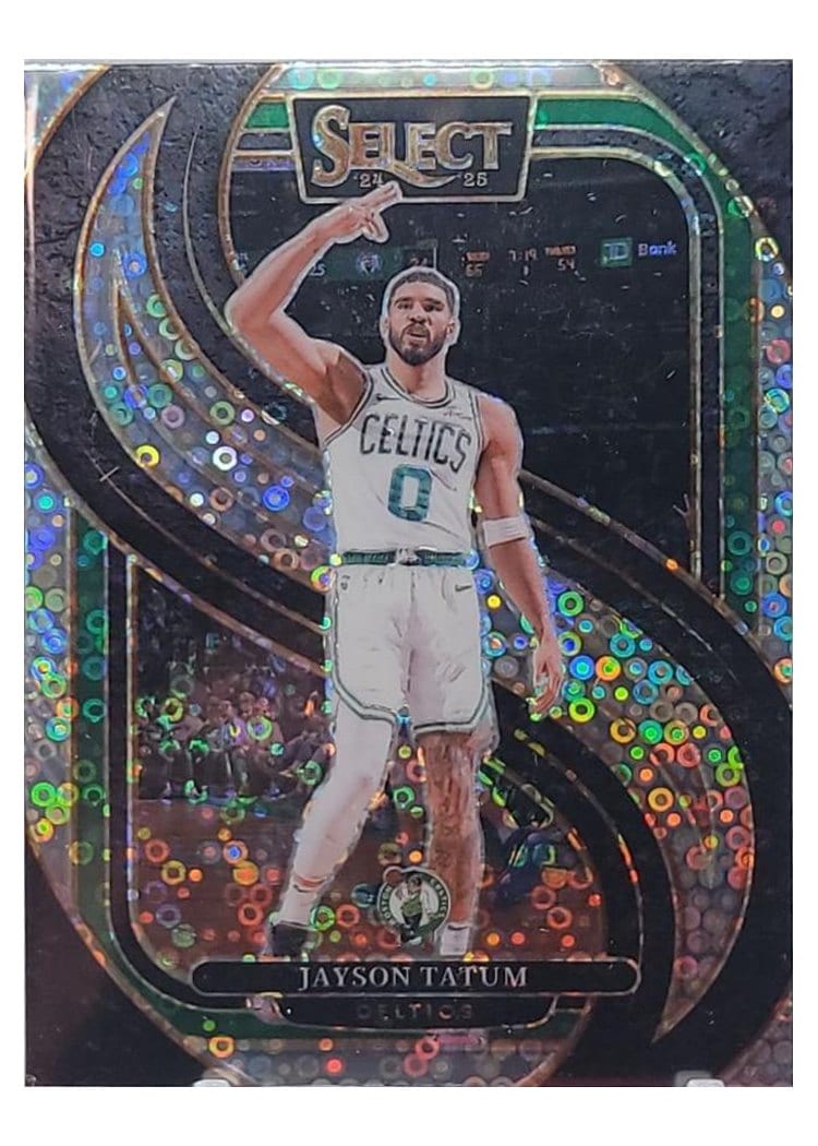 2024-25 Panini Select Base Set Jayson Tatum #110 card
