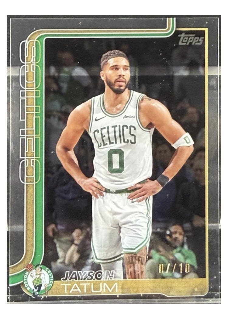 2025 Topps Jayson Tatum #1 card