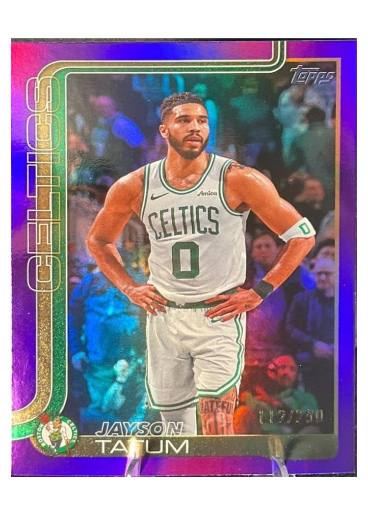 2025 Topps Jayson Tatum #1 card