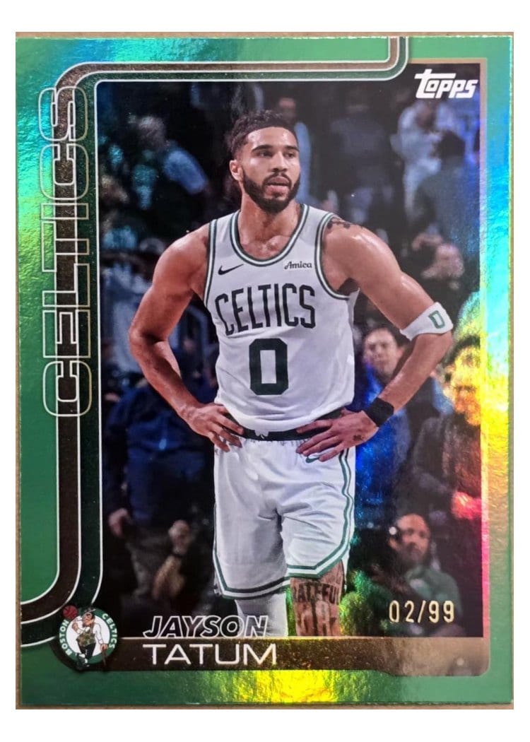 2025 Topps Jayson Tatum #1 card