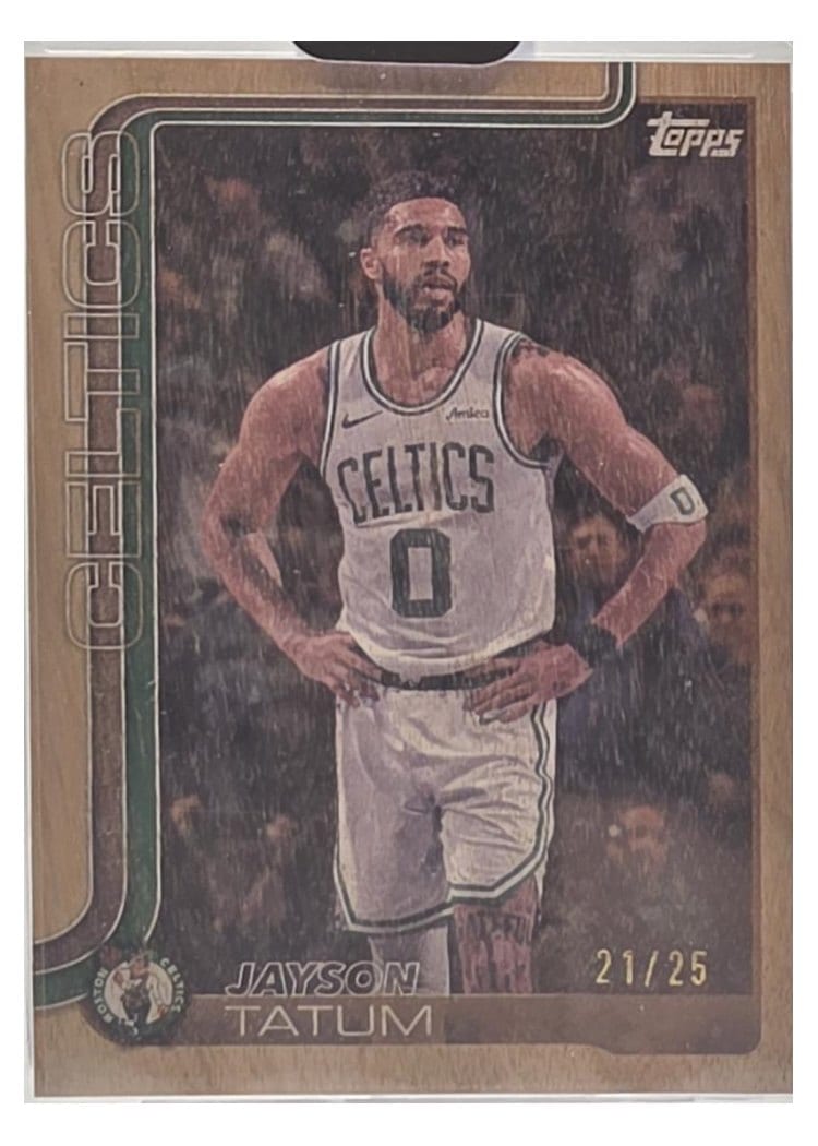 2025 Topps Jayson Tatum #1 card