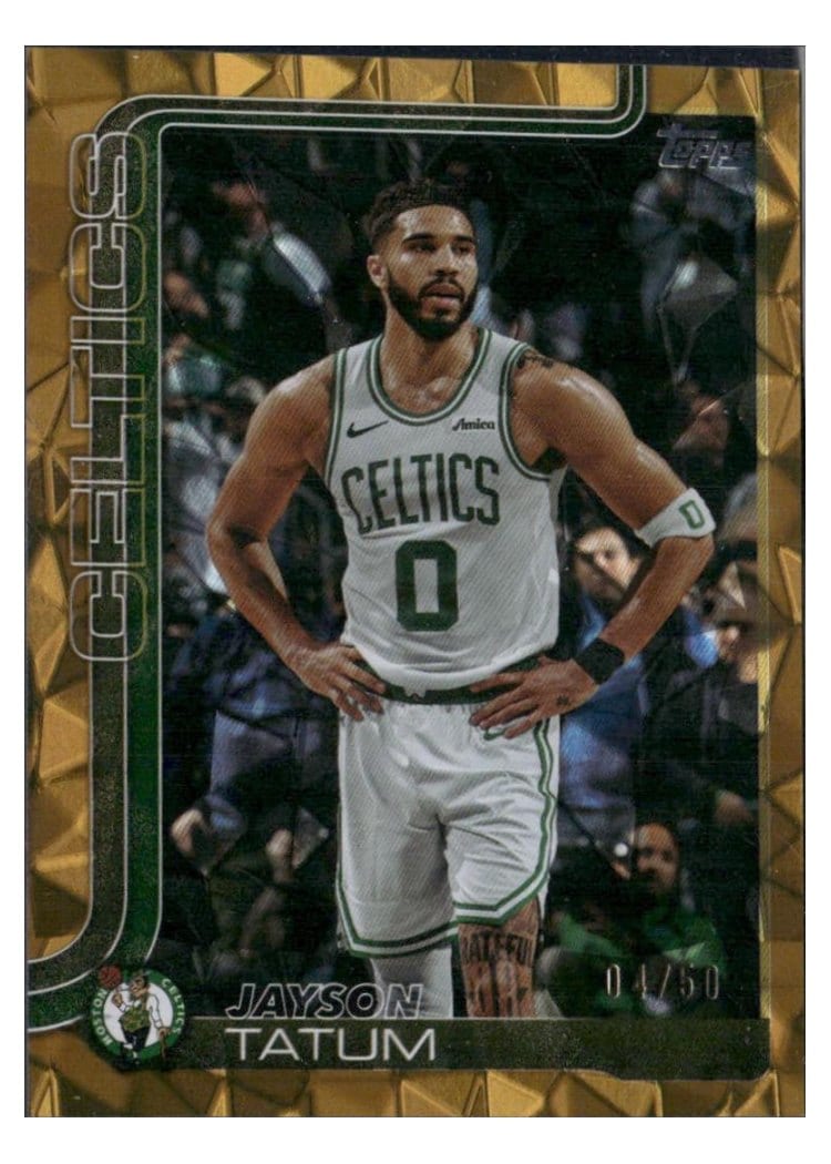 2025 Topps Jayson Tatum #1 card