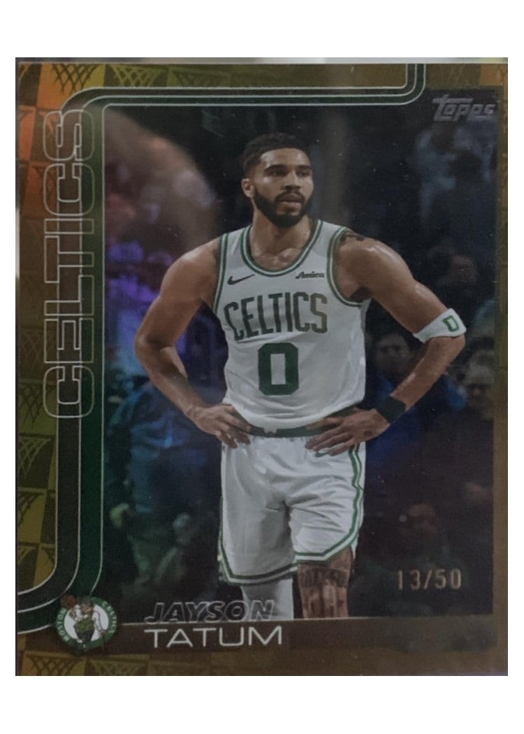 2025 Topps Jayson Tatum #1 card