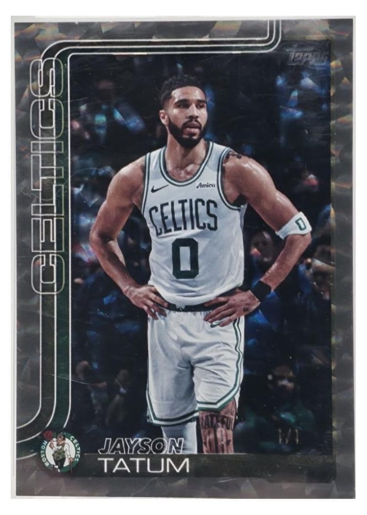 2025 Topps Jayson Tatum #1 card