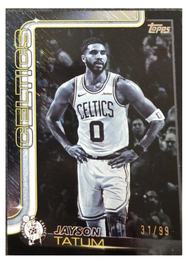 2025 Topps Jayson Tatum #1 card
