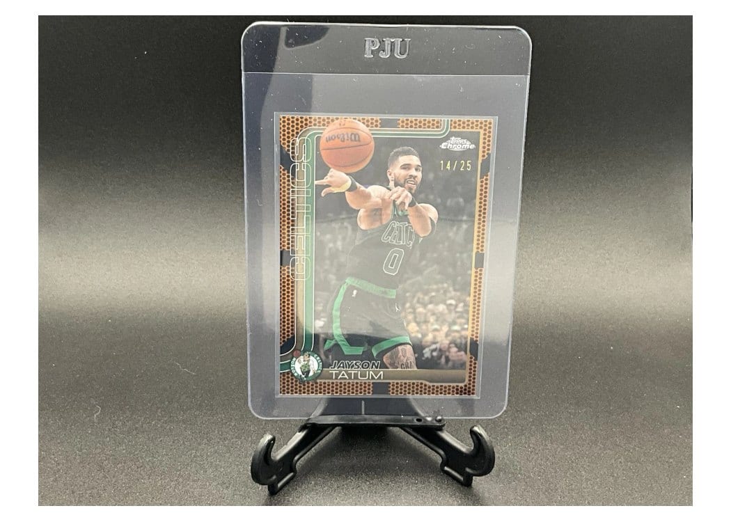 2025 Topps Chrome Jayson Tatum #49 card