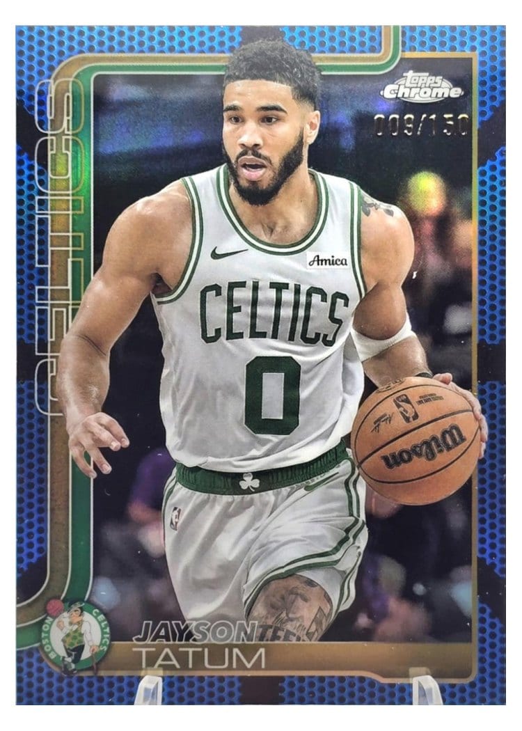 2025 Topps Chrome Jayson Tatum #49 card