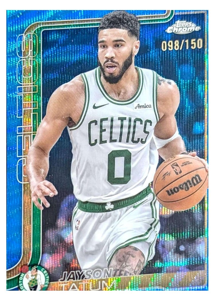 2025 Topps Chrome Jayson Tatum #49 card