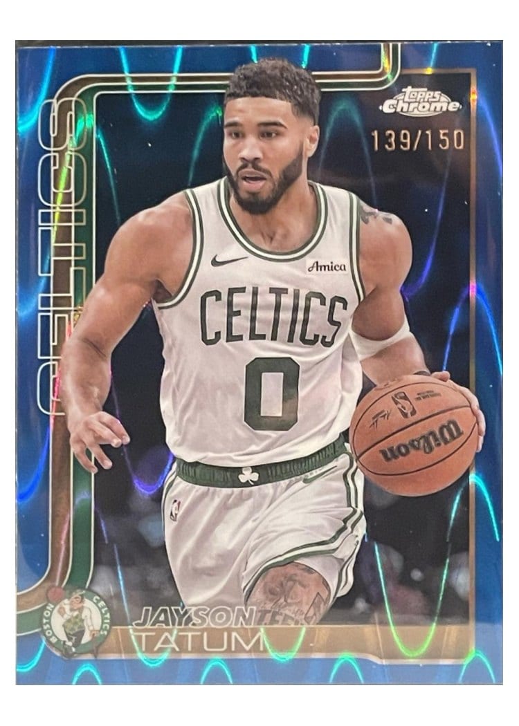 2025 Topps Chrome Jayson Tatum #49 card