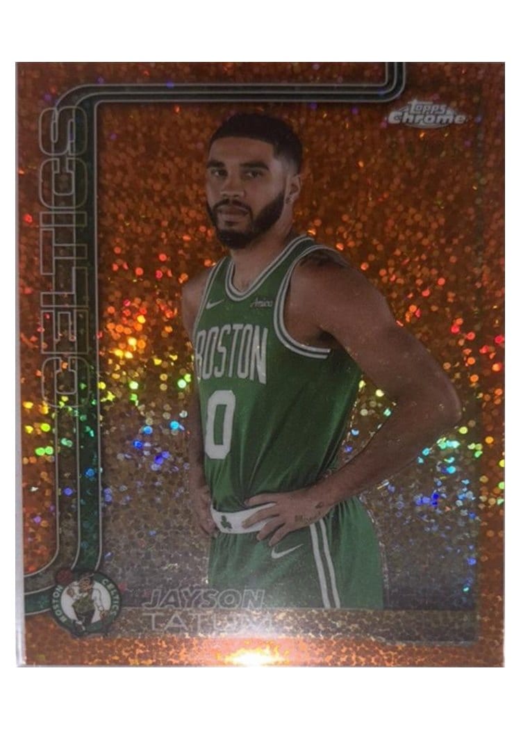 2025 Topps Chrome Jayson Tatum #49 card