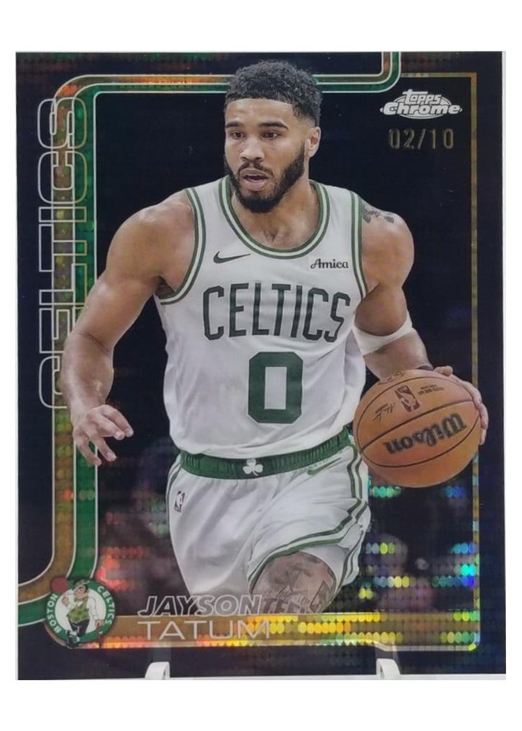2025 Topps Chrome Jayson Tatum #49 card