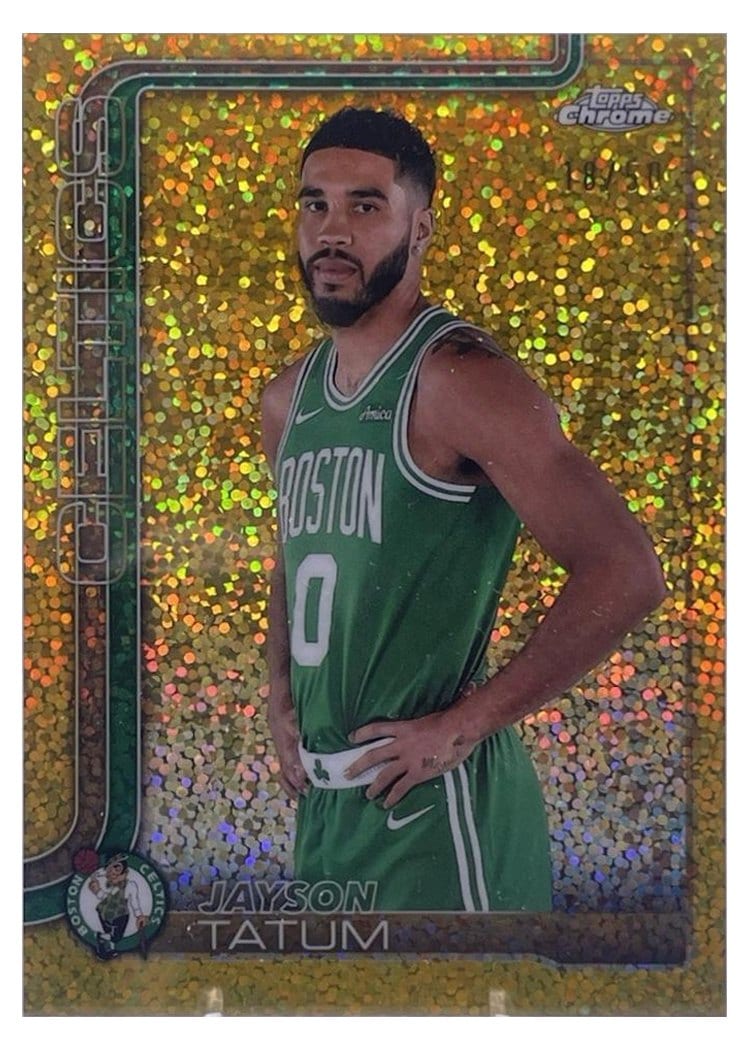 2025 Topps Chrome Jayson Tatum #49 card