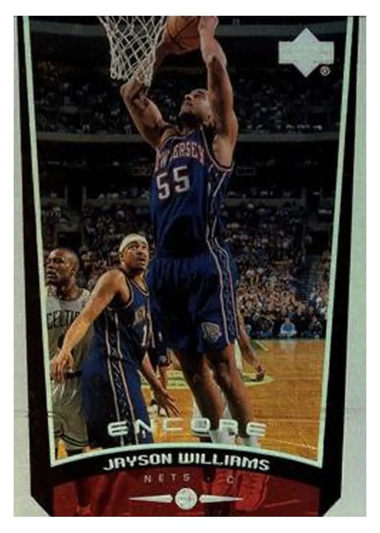 1998 Upper Deck Encore Jayson Williams #54 card