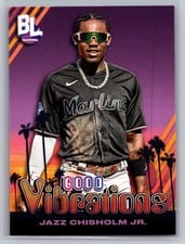 2024 Topps Big League Good Vibrations Jazz Chisholm Jr. #GV-20 card