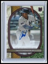 2025 Topps Museum Collection Archival Autographs Jazz Chisholm Jr. #AA-JC card