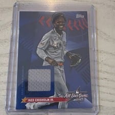 2025 Topps Update All-Star Stitches Jazz Chisholm Jr. #AS-JC card