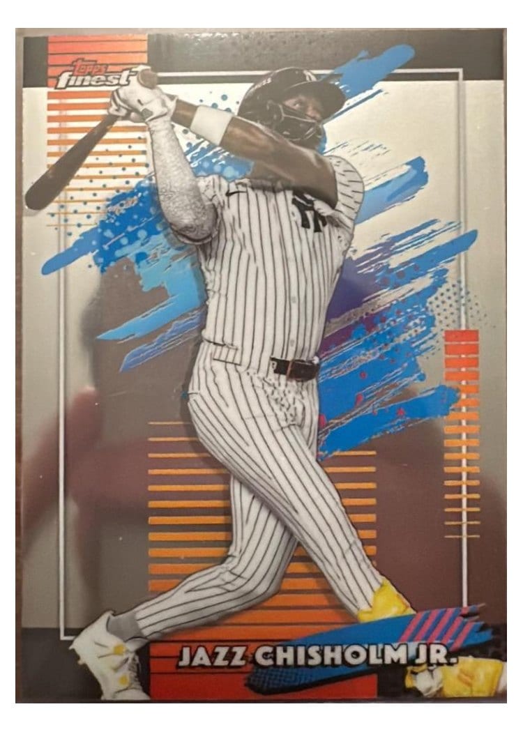 2026 Topps Finest Jazz Chisholm Jr. #181 card