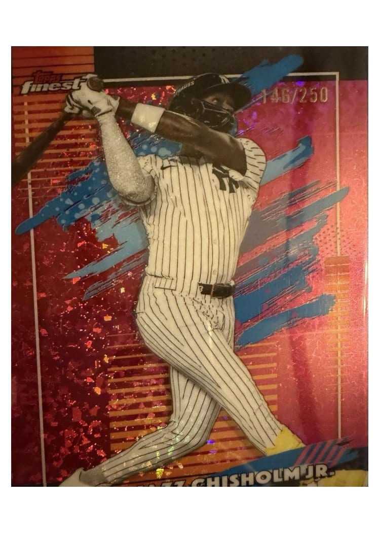 2026 Topps Finest Jazz Chisholm Jr. #181 card