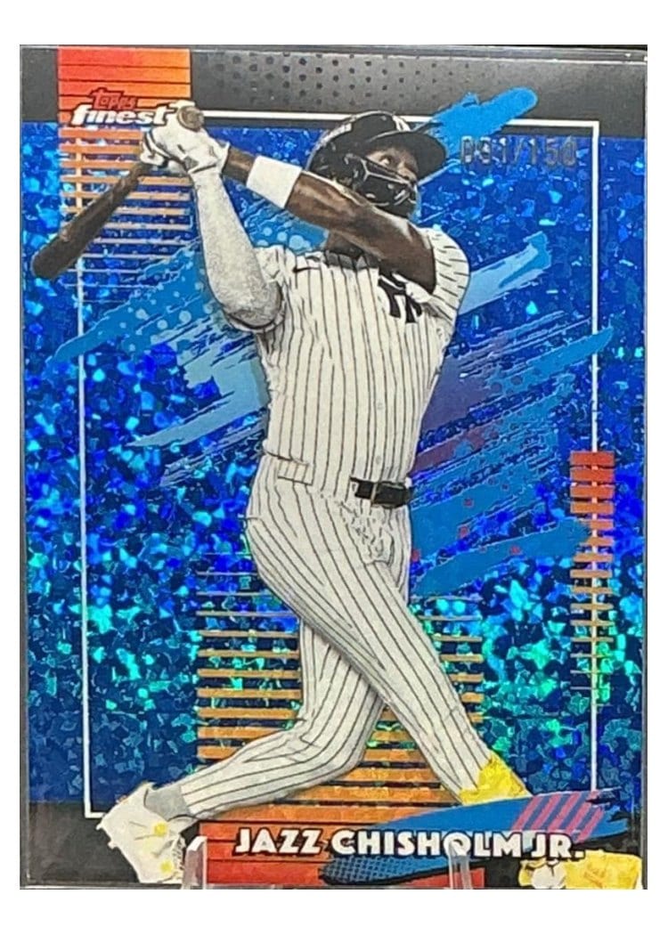 2026 Topps Finest Jazz Chisholm Jr. #181 card