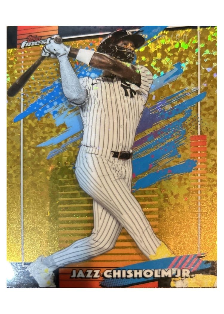 2026 Topps Finest Jazz Chisholm Jr. #181 card