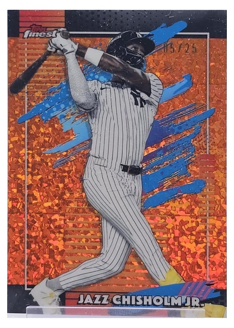 2026 Topps Finest Jazz Chisholm Jr. #181 card
