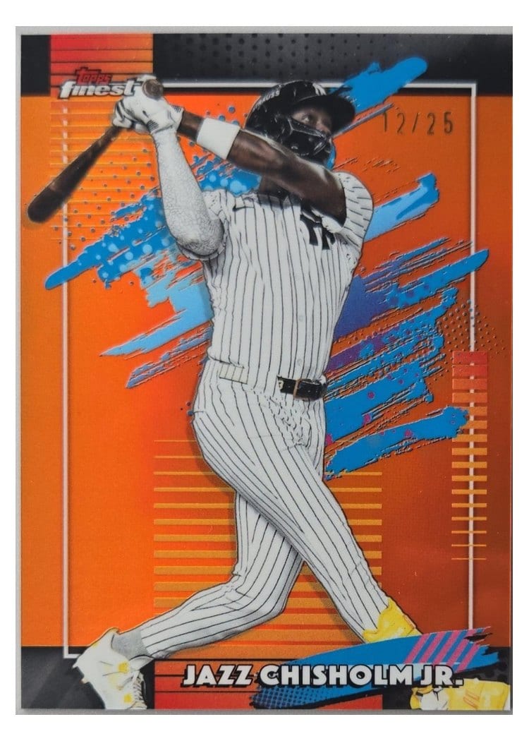 2026 Topps Finest Jazz Chisholm Jr. #181 card