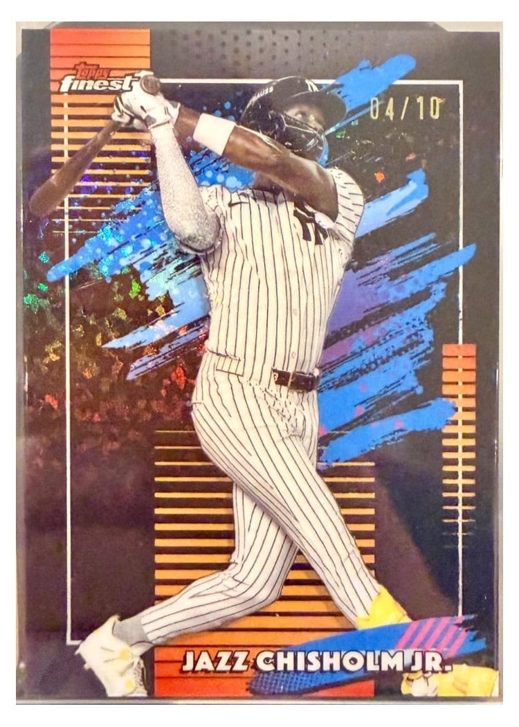 2026 Topps Finest Jazz Chisholm Jr. #181 card
