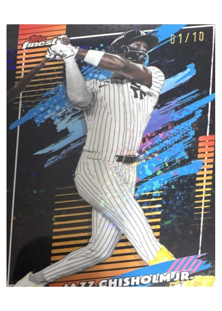 2026 Topps Finest Jazz Chisholm Jr. #181 card
