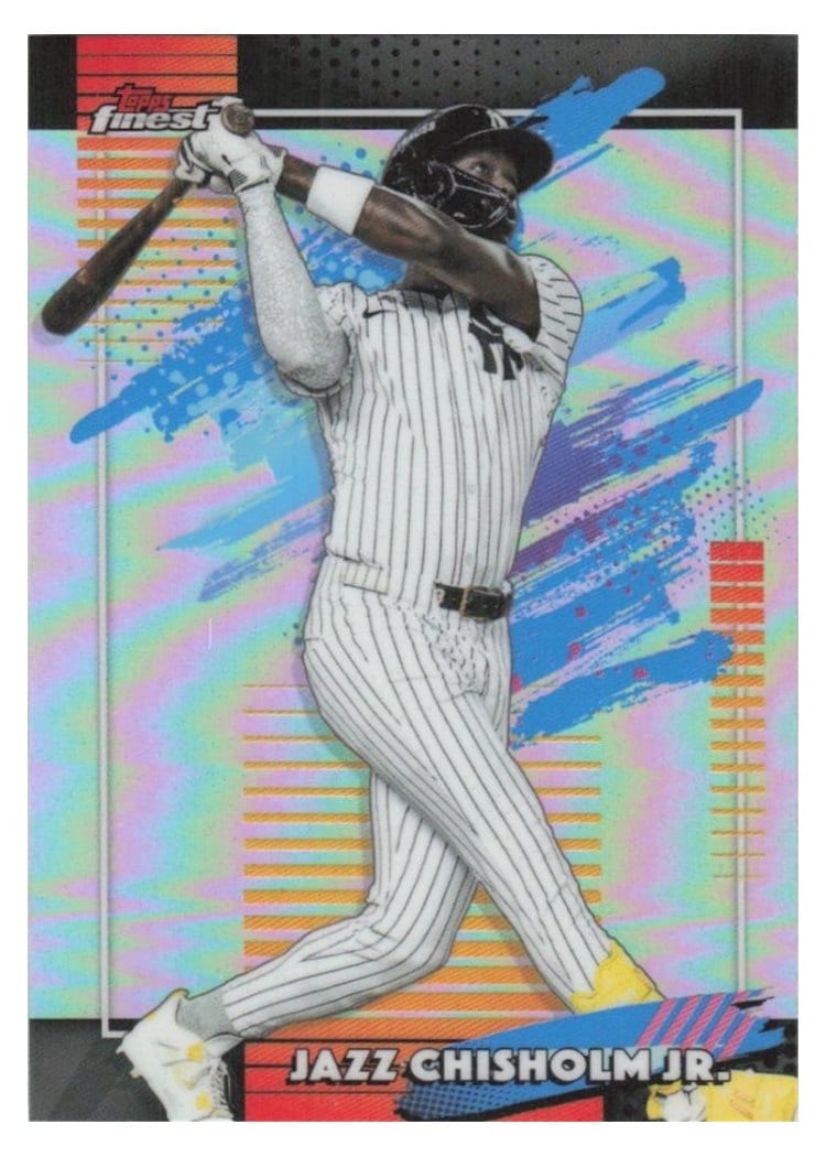 2026 Topps Finest Jazz Chisholm Jr. #181 card