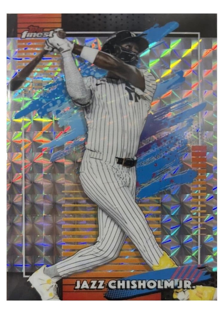 2026 Topps Finest Jazz Chisholm Jr. #181 card