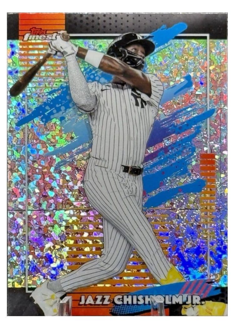 2026 Topps Finest Jazz Chisholm Jr. #181 card