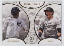 2025 Topps Dynamic Duals Base Set Jazz Chisholm Jr. / Ben Rice #31 card