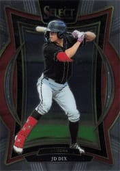 2025 Panini Select Base Set JD Dix #21 card