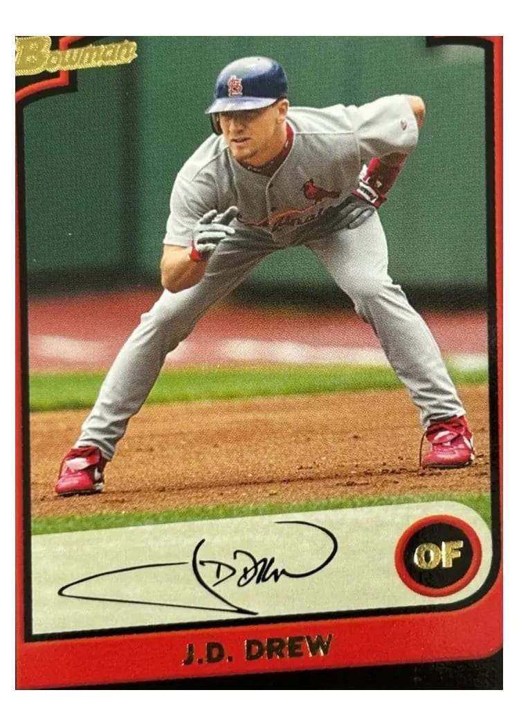 2003 Bowman JD Drew #76 card