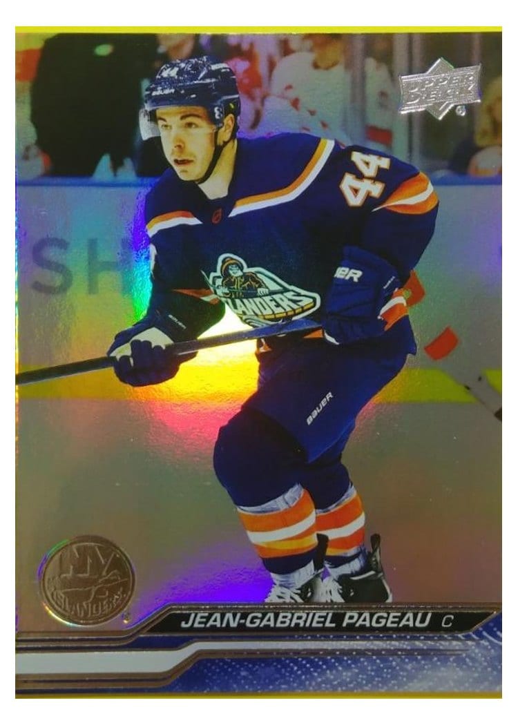 2023-24 Upper Deck Base Set Jean-Gabriel Pageau #119 card