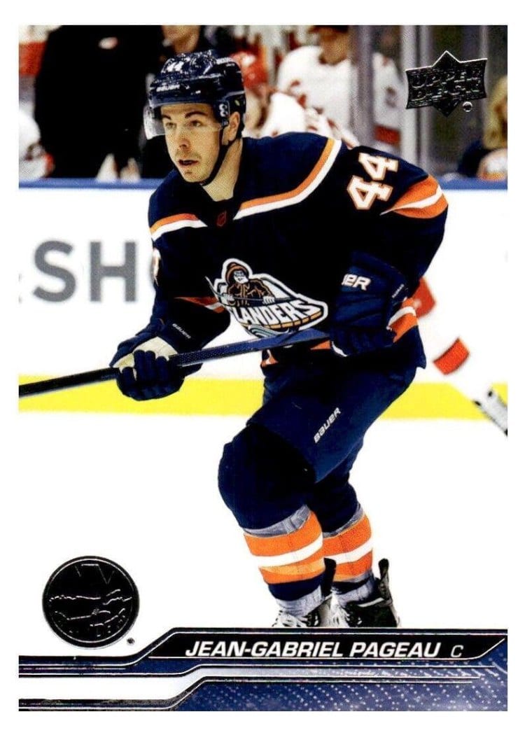 2023-24 Upper Deck Base Set Jean-Gabriel Pageau #119 card
