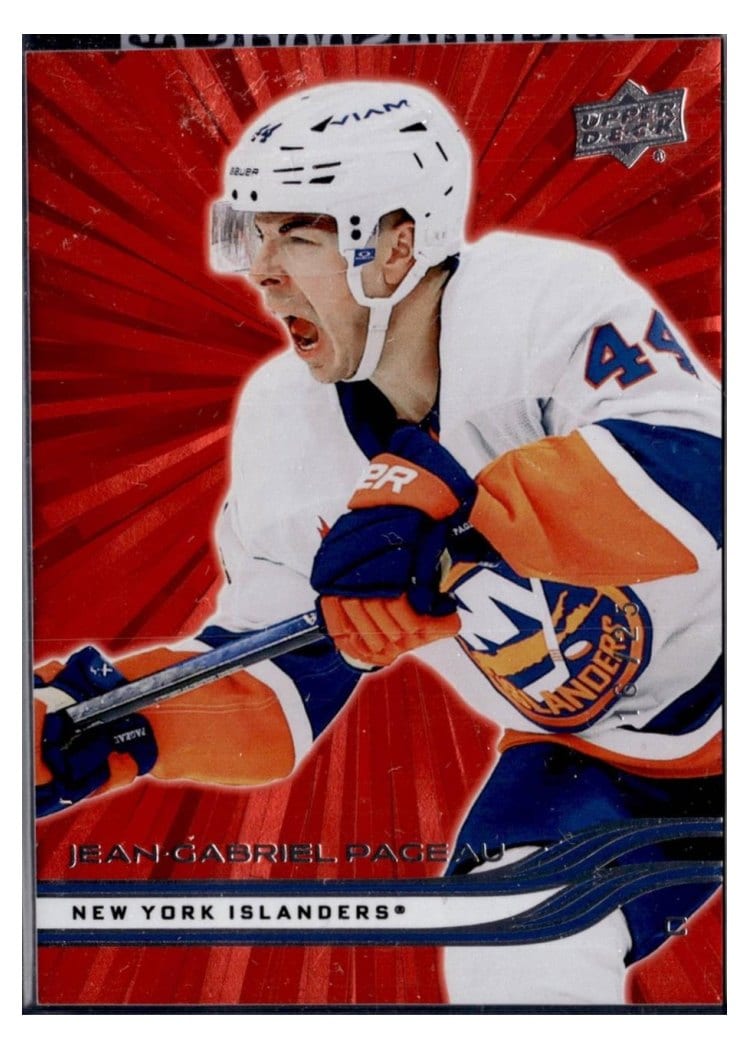2025-26 Upper Deck Base Set Jean-Gabriel Pageau #106 card
