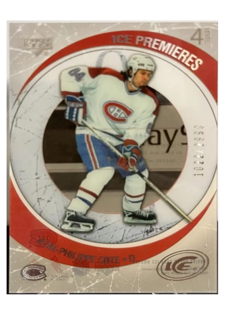 2005 Upper Deck Ice Jean-Philippe Cote #213 card