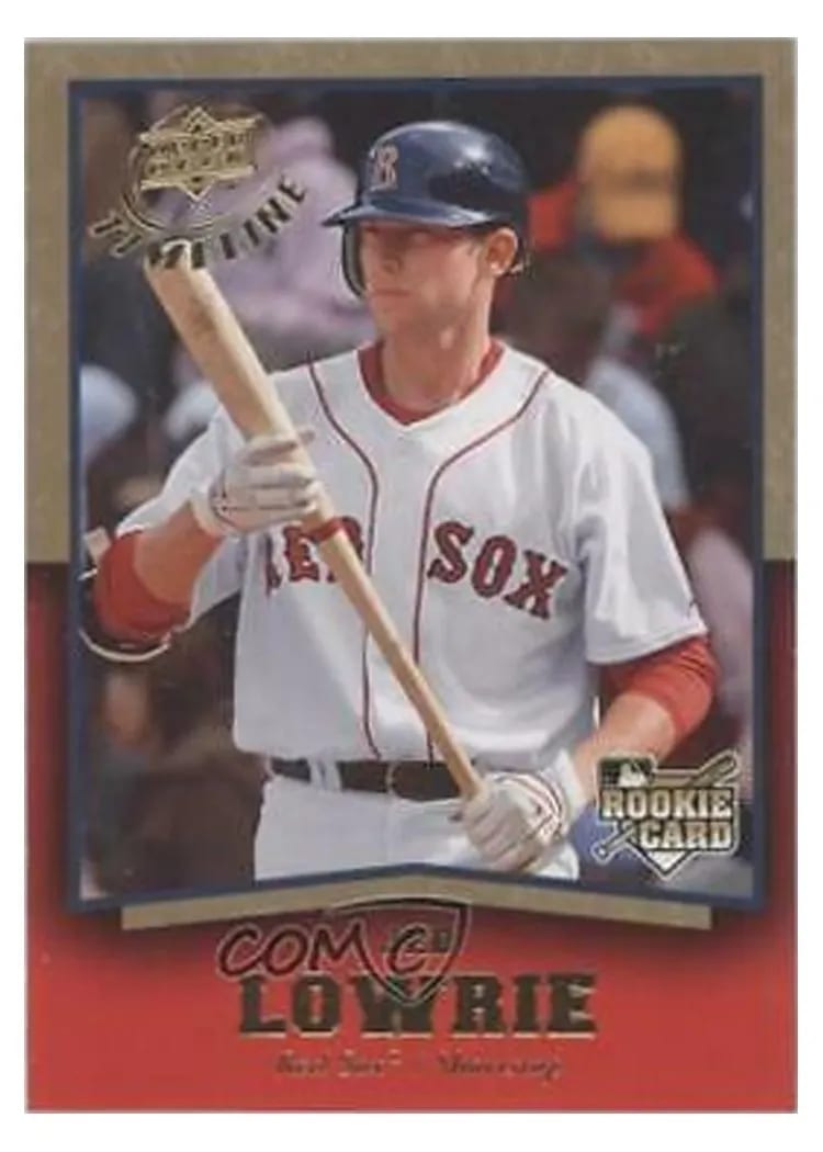 2008 Upper Deck Timeline Jed Lowrie #66 card