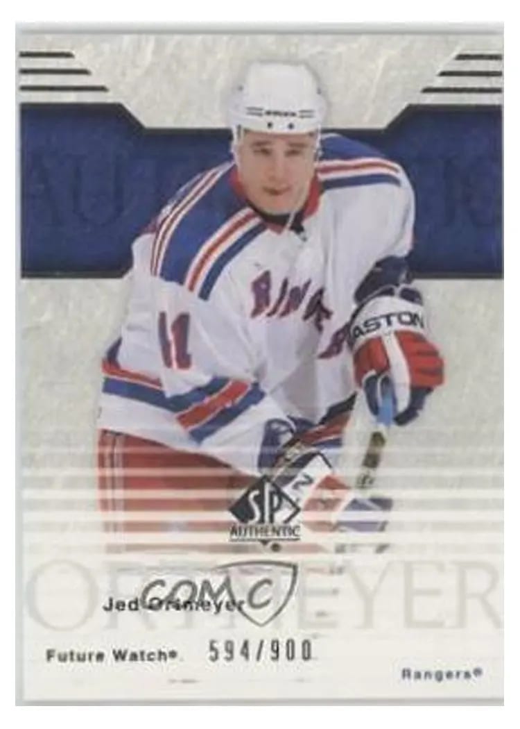 2003 SP Authentic Jed Ortmeyer #133 card