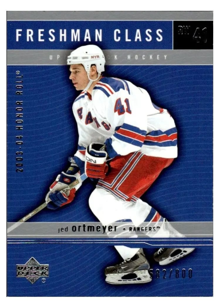 2003 Upper Deck Honor Roll Jed Ortmeyer #149 card
