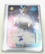 2021 Bowman Inception Autographs Jeferson Quero #PA-JQ card
