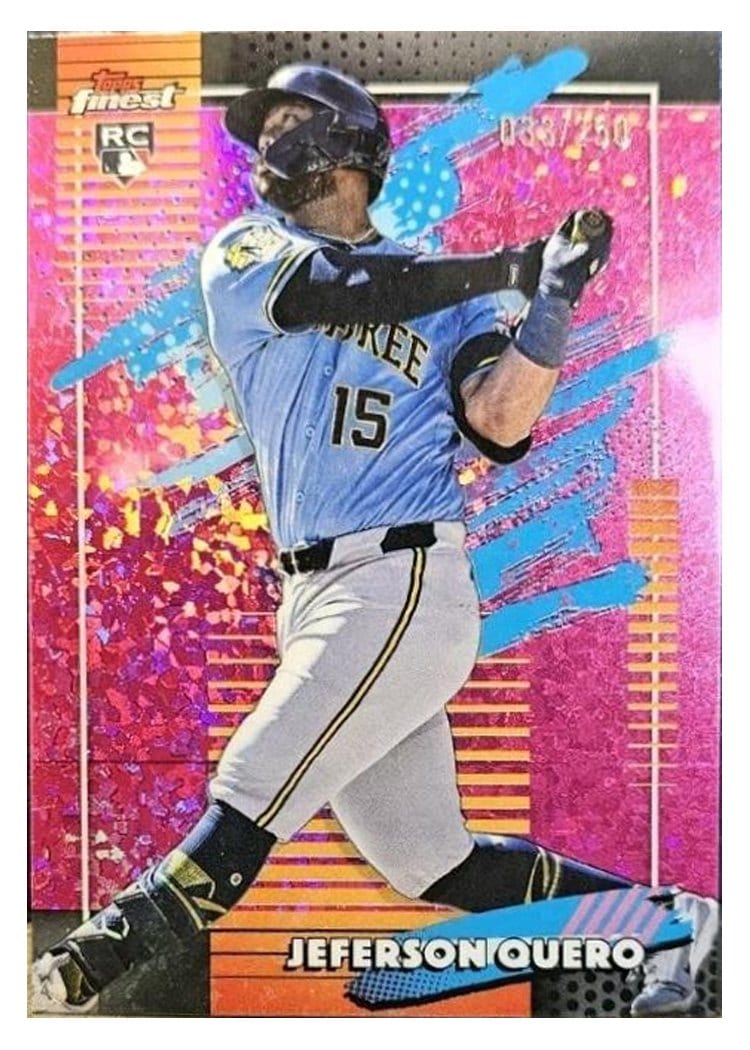 2026 Topps Finest Jeferson Quero #103 card