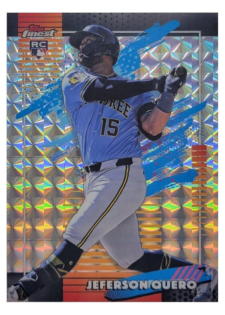 2026 Topps Finest Jeferson Quero Geometric Refractor #103 card
