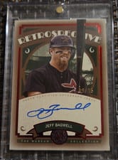 2025 Topps Museum Collection Retrospective Signatures Jeff Bagwell #RS-JB card