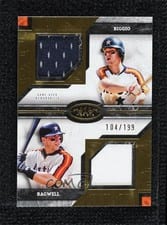 2025 Topps Tier One Dual Player Relics Jeff Bagwell / Craig Biggio #DPR-BB card